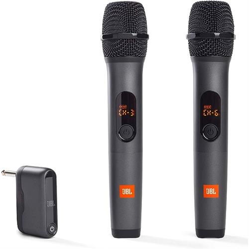 JBL Wireless Two Microphone System with Dual-Channel Receiver - JBL WIRELESSMIC