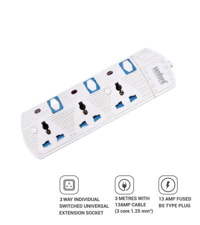 Sanford 250V 13A Extension Socket - SF-2301ES
