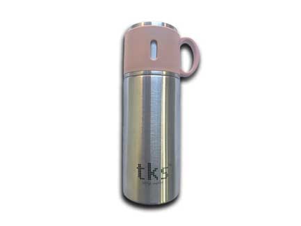 TKS 350ML Stainless Steel Vaccum Insulated Flask Silver Color