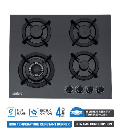 Sanford 4 Burner Gas Hob - SF-5454GH