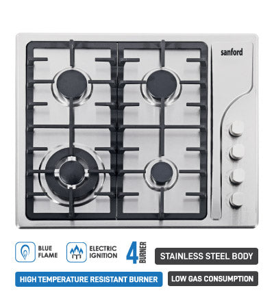 Sanford 4 Burner Gas Hob - SF-5455GH