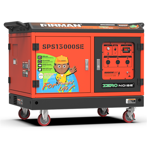 Firman 8.Kw Sound Proof Zero Noise Petrol Generator - SPS13000SE