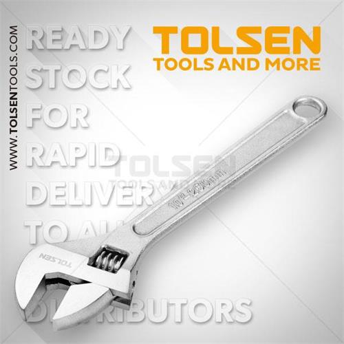 Tolsen Adjustable Wrench 8 Inch - TOL15002