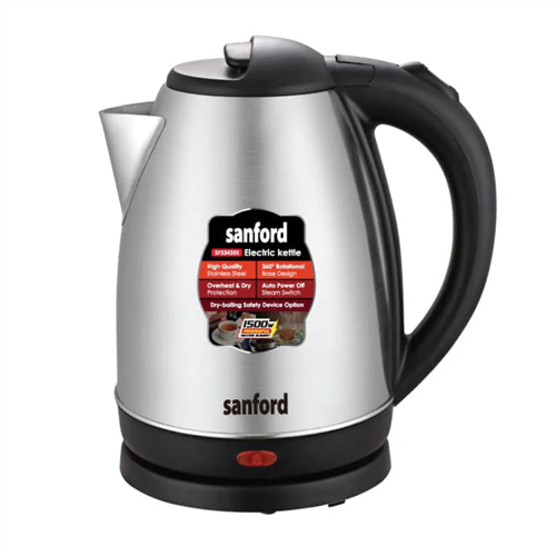 Sanford 1.8L Stainless Steel Matt Finish Electric Kettle - SF-3343EK