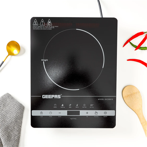 Geepas Digital Infrared Cooker (Touch Control with LED Display & 8 Power Levels) - GIC33013