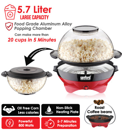 Sanford Popcorn Maker - SF 9976PM