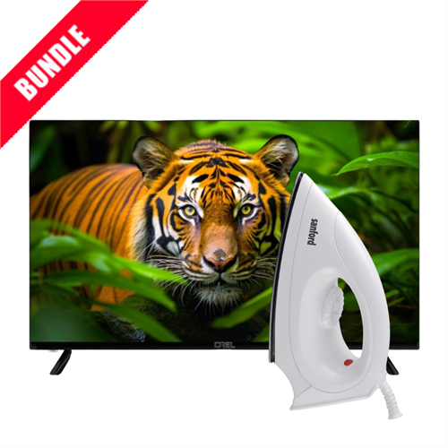 Orel 43" Full HD Smart TV with 3 Year Warranty (Unit & Panel) - 43SAHM242 + Sanford Dry Iron - SF23DI