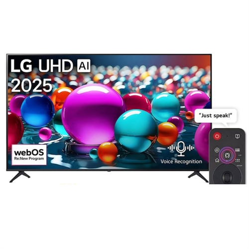 LG 55 Inch UHD AI UA85 4K Smart TV with AI Magic Remote - 55UA85006LA (Made in Indonesia)