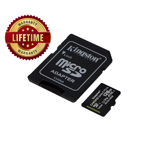 Kingston Canvas Select Plus 128GB Micro SD Card - SDCS2/128