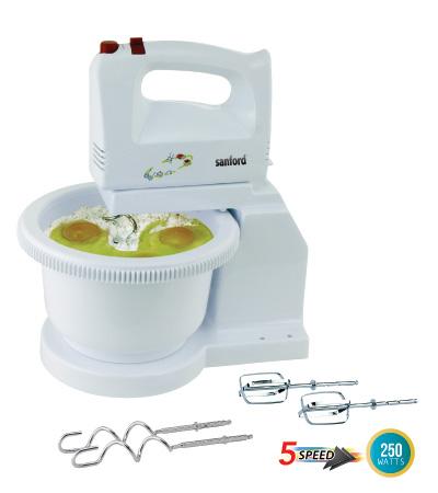 Sanford 250W Stand Mixer - SF 1356SM