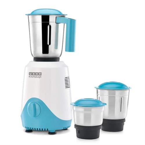Usha 500W Mixer Grinder with Stainless Steel Jars