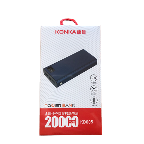 Konka 20000 MAH Powe Bank With Digital Display - KD005