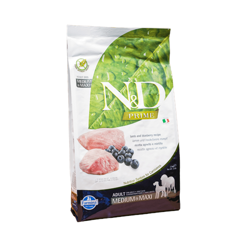 N&D Lamb & Blueberry Adult Medium & Maxi - 2.5Kg - NDALBMM 2