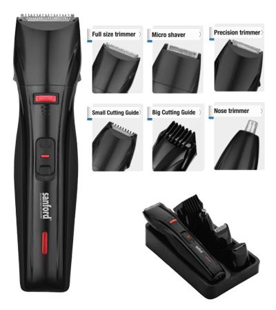 Sanford 6 In 1 Rechargeable Hair Clipper - SF-9727HC
