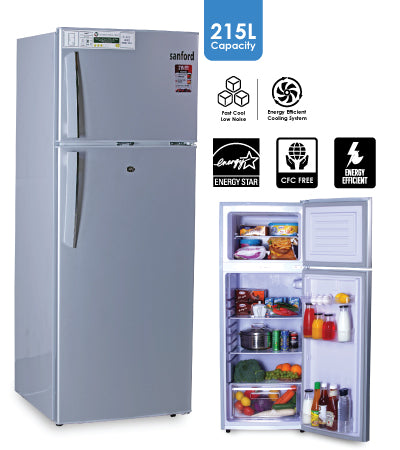 Sanford 215L Defrost Double Door Refrigerator - SF1722RF