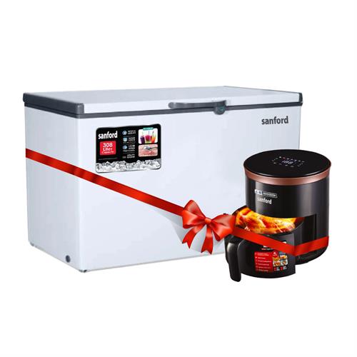 Sanford Chest Freezer 350L - SF1759CF + Sanford 4L Digital Air Fryer - SF-2455AF