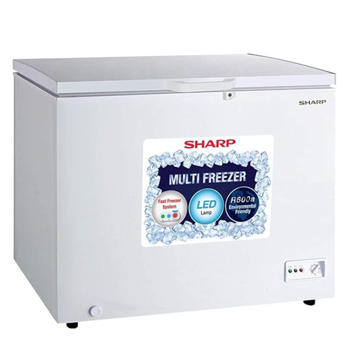 Sharp 320L Large Free Standing Chest Freezer - SCF-K320X-WH3