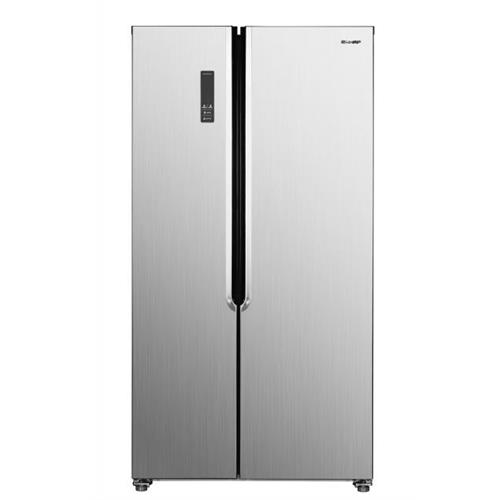 Sharp 521L Side By Side 2 Door Refrigerator - SJ-SS52ES-SL