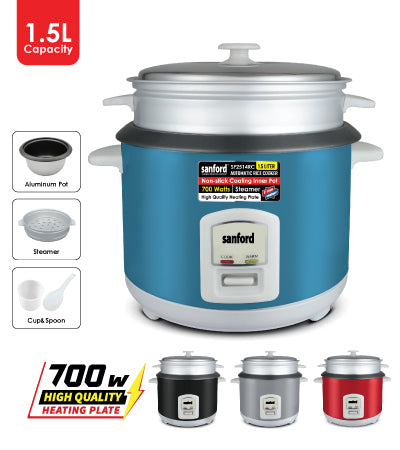 Sanford 1.5L Rice Cooker - SF 2514RC