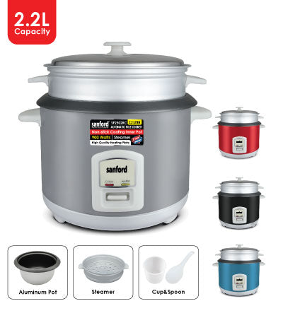 Sanford 2.2L Rice Cooker - SF 2502RC