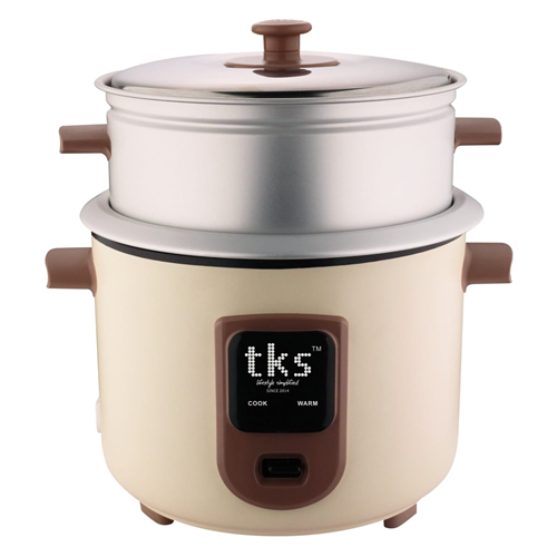 TKS 2.8L 1000W Stainless Steel Lid Automatic Rice Cooker - TKS-RC28