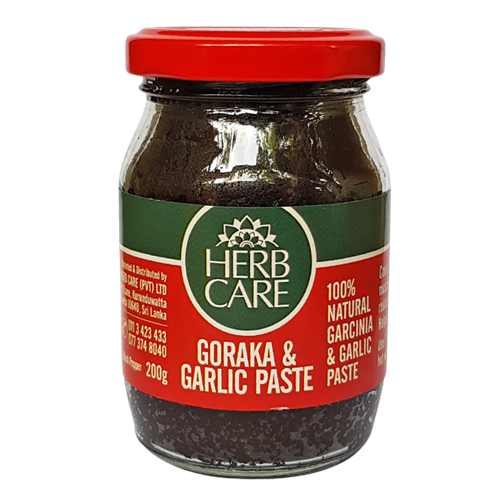 Herb Care Goraka & Garlic Paste 200g - HCGG200