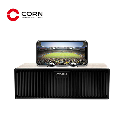 Corn 10W Wooden Desktop Wireless Speaker - YX006