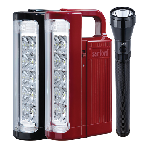 Sanford 3 In 1 Rechargeable Search Light SF-6354SEC
