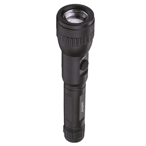 Sanford LED Torch (1800m Range, Adjustable Beam, 3-light Modes & Glass Braker) - SF-4665SL