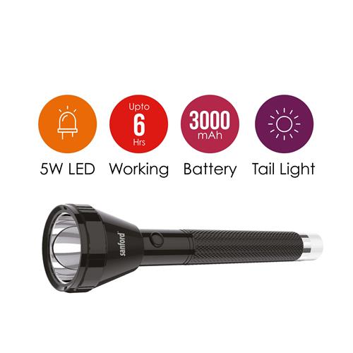 Sanford Rechargeable Led Torch - SF-4657SL