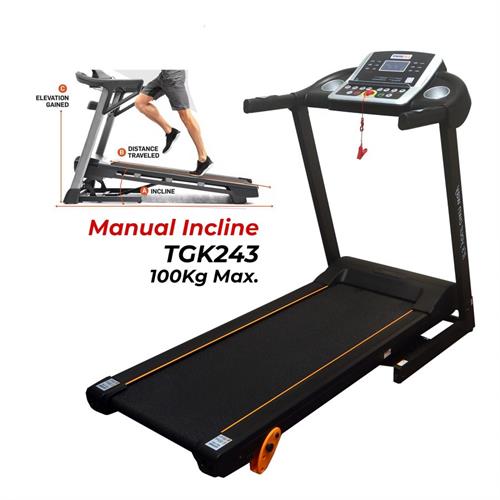 SeePower Manual Incline Motorized Treadmill TGK243