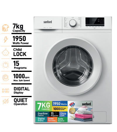 Sanford 7kg Washing Machine - SF 826WM