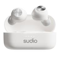 Sudio (Sweden) T3 True Wireless Earbuds (White)