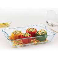 Borosil Rectangular Glass Dish - 1.5L