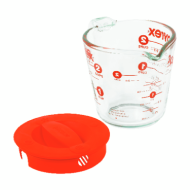 Pyrex 473ML 2 Cup Measuring Cup with Lid