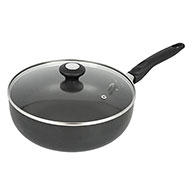 Meyer 26cm Covered Chef's Pan