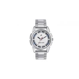 FASTRACK Sunburn Silver Dial with Stainless Steel Strap
