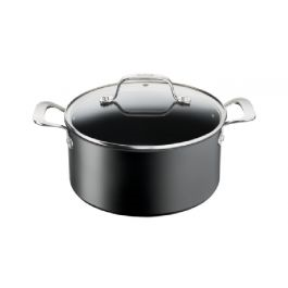 TEFAL Unlimited Premium Non-stick Induction Stewpot with Lid - 20CM