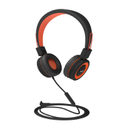 Miniso Foldable Headphone (Orange and Black)