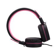 Miniso Foldable Headphone (Pink and Black)