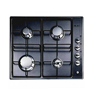 ELBA 60cm Hob 4 Gas Burner - Black