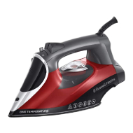 Russell Hobbs 2600w One Temperature Iron (Red)