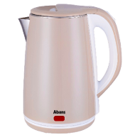 ABANS 2.0L Electric Double Wall Kettle - Beige