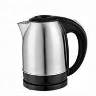 ABANS 1.7L Electric Stainless Steel Kettle - Black and Silver