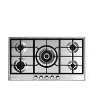 ELBA 90cm Elio 5 Gas Hob Stainless Steel Design -Silver