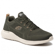 Skechers Men's Bounder Rinstet Olive Green - Size 12