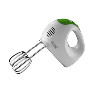 Russell Hobbs 125w Hand Mixer (Green/White)