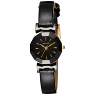 SONATA Analog Black Dial -Ladies