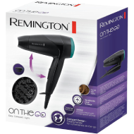 Remington 2000w Compact Hair Dryer (Black)