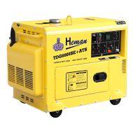 Heman 5.0kw Diesel Generator + ATS (Yellow)